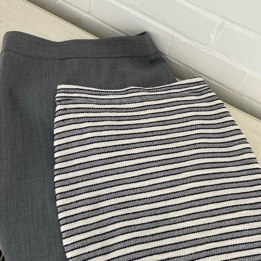 Set-Lot J. Crew Professional Classic Work Skirts Size 00